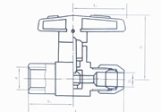YZQ-1C Q1/8SA-64型卡箍式球阀
