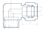 Manometer Right-Angle Sleeve