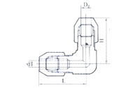 Eibow Pipe inter-mediate Connector