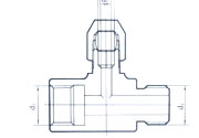 Regulating T-ping Connector