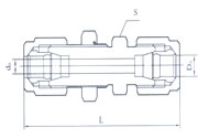 Stratght-through Throught-board Sleeve
