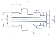 Extreme Straight through Sleeve(l)