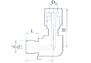 Elbow Pipe straight-through Sleeve