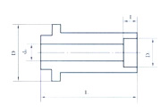 Flexible deconnecting pipe