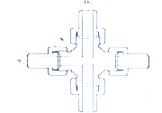 Crossber intermediate connector