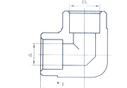 Spigot-and-socket Socket Reducing