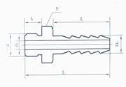 Extreme Thread Rubber Hose Connector (1)