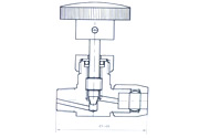 QJ-2A Pneumatie Tube Stop Valve