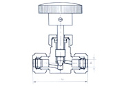 QZ-1 Double-collet Needle Valve