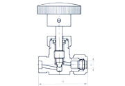 QZ-2 Double-collet Needle Valve