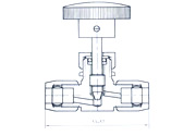 QE-1 Pneumatic Tube Stop Valve