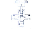 QE-2 Pneumatic Tube Stop Valve