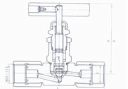 J11 Pressure Cauge StopValve
