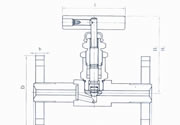 J41 Flange-type stop Valve