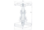 Seroes high temperature and pressure welded stop valve