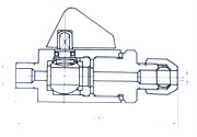 QY-2 Pneumatic Tuke Ball Valve