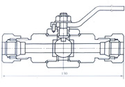 QH.Y1 QJ.Y1 Collet-type Ball Valve