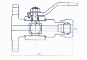 QH.AY1、QJ.AY1Pressure-taking Ball Valve