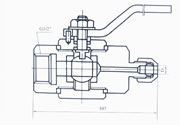 QG.QY1 Gas supply Ball Valve