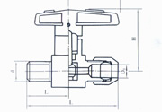 Q2/8SA-64 Toggle Ball Valve