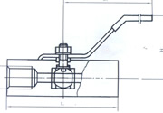Q11F-64 Female Screw Ball Vail