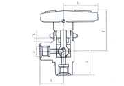 Q13SA-64 Female Angle Pattern Ball Valve