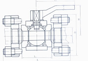 Q61N-160、320 Hight pressure Ball Valve