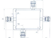 Auiliry vessel for the meter