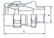 Mjd YZB7-4 series explosion-proof cable seal joint