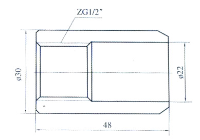 YZG11-6 表面热点电偶连接头