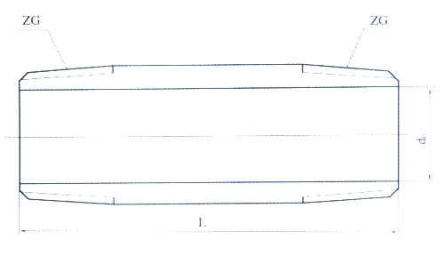 YZG14-2 双头短节，双头加厚短节