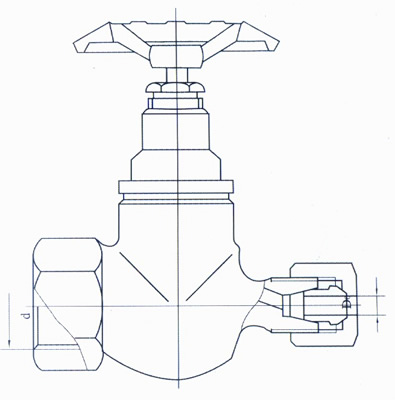 YZ10-17 JE.QY1型气动管路异径截止阀