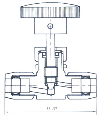 YZ12-21 QE-1 气动管路截止阀