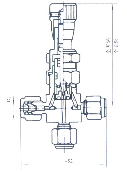 YZ12-35 J99H 微型三通截止阀